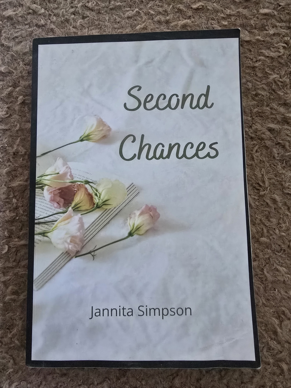 4/$15 Second Chances Paperback Book with Soft Floral Cover